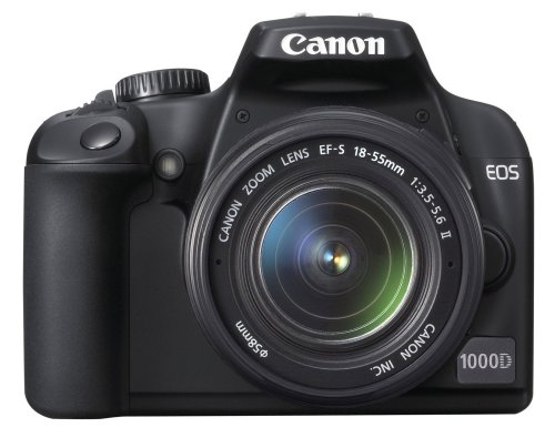 Canon EOS 1000D SLR-Digitalkamera (10 Megapixel, LiveView) Kit inkl. EF-S 18-55 Objektiv Canon EOS 1000D SLR-Digitalkamera (10 Megapixel, LiveView) Kit inkl. EF-S 18-55 Objektiv Bilder