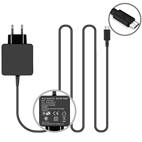 [TUV GS LISTED] 5V-5,25V 3A Micro USB Netzteil Stecker Adapter für Android Tablet PC, Acer Iconia, Alcatel, Anker Battery, ASUS, AT&T, BlackBerry, BLU, Casio, CHUWI, Dell Venue, DigiLand, Double Power, Epik Learning Tab, Google Nexus, Hisense Sero, HTC One, Huawei, Kyocera, LeapFrog Epic Kids Tablet, Lenovo Yoga Tab, LG Phone, Microsoft Lumia, Motorola Moto, Nextbook, Raspberry Pi media, RCA, Samsung Galaxy, Sharp Aquos Crystal, Skytex, Sony Xperia, Sungale Cyberus, ZTE