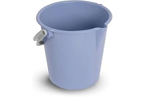 TATAY Cubo con Asa, Capacidad para 12 litros, Color Azul