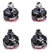 Produktbild CRRE Für QAV250 FPV Racing Drone 4 Stück EMAX RS2205 2300KV Brushless Motor 2CW 2CCW Für QAV250 FPV Racing Drone (Schwarz)