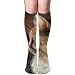 Produktbild Aeykis Women High Keen Socks Boots Crew Cats Look Window Socks Compression Long Athletics Stockings For Men Women