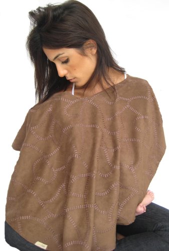 L'oved Baby Nursing Shawl OutontheTown Brown