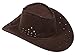 Cowboyhut Westernhut Cowgirl australien Texas Cowboy Damenhut Herrenhut Hut Hüte Western Schwarzbruan