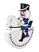 Produktbild Nussknacker Figur Reiter Husar, weiß-blau von DREGENO SEIFFEN 27,5 cm – Original erzgebirgische Handarbeit, Weihnachts-Dekoration