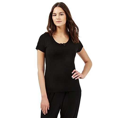 Gorgeous Dd+ Womens Black Hidden Support Pyjama Top 14