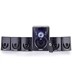 Envent Deejay 705 BT 5.1 Home Audio Multimedia Channel Speaker (Black)