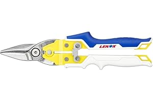 LENOX Tools Pliers, Straight Avitation Snips, with Durable Grip (LXHT14340​)