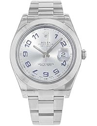 NEW Rolex Datejust II Stainless Steel Grey Dial Mens watch 116300 GAO