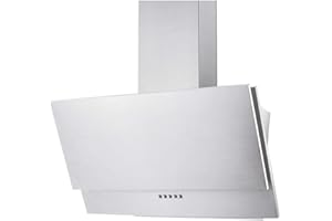 ELECTRIQ Angled 60cm Stainless Steel Chimney Cooker Hood