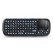 Produktbild CSL - Mini Wireless 2,4GHz Keyboard inkl. Touchpad (Maus) | Multifunktionsboard/Fernbedienung | QWERTZ (deutsches Layout) | On/Off-Schalter | multitouchfähig | inkl. integrierte LED-Taschenlampe | PC / Mac / Notebook / Ultrabook / Tablet-PC / Smartphone / Media-Center