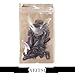Neitsi® 50PCS Clip for Hair Extensions Wigs I SHAPE U SHAPE Metal Hair Snap Clips DIY (Brown#, I shape--2.8cm)