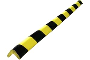 Viso Protection d'angle en mousse 30x30mm - noir/jaune