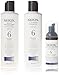 NIOXIN HAIR SYSTEM KIT- FOR THINNING & COARSE HAIR- Kit Contains- Cleanser 150mL - Scalp ReVitalizer 150mL - Scalp & hair Treatment 40 mL RS.3291.00