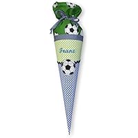 crepes suzette Geschwisterschultüte, Kindergartentüte, Schultüte Geschwister, Geschwistertüte, Fussballschultüte, Fußballgeschwistertüte