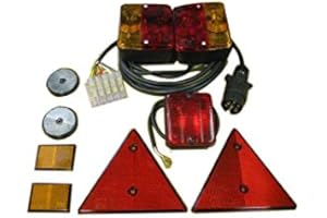 ASPOCK Kit eléctrico para Remolque (2500 x 1500), Incluye el Circuito Completo