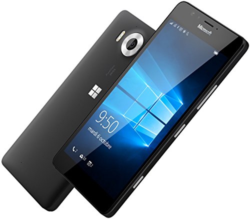 Microsoft Lumia 950 Smartphone Dual Sim, Nero