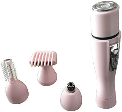 Nuohan 4 in 1 Professional Flawless Hair Remover Women's Painles Facial Hair Shaver Ladies Electric Hair Shaver