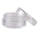 Fletion 20 5 ML Empty Cosmetic containers Nailart jars plastic storage containers