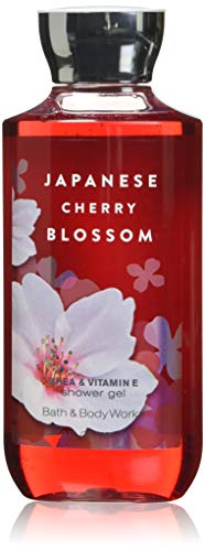 Bath and Body Works Shea Enriched Shower Gel New Improved Formula 10 Oz. (Japanese Cherry Blossom) by Bath & Body Works