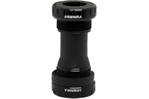 kefeimumu Bike Bottom Bracket, 68-73mm BSA Threaded Bottom Bracket for Mountain Road Bike, Bearing BB Bottoms Brackets set