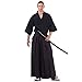 Produktbild Kendo Gi & Hakama Laido Outfit Baumwolle One Size M L XL Braun & Schwarz