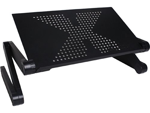 Klappbar Betttablett Betttisch Notebook Ständer Laptoptablett Notebooktisch Notebookständer Laptopständer Laptoptisch Laptop Bett Tisch Computertisch PAD Halter Faltbar - 2