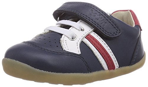 Bobux 4607 - Zapatilla Deportiva de Cuero Infantil, Color Azul, Talla 18