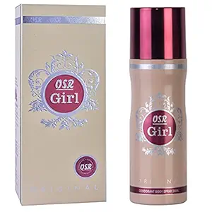 OSR Girl Perfume Spray 120ml Eau de Parfum and Deodrant Spray 200Ml For Men & Women