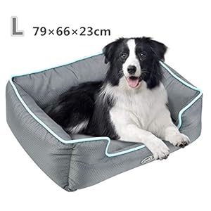 Pecute Cama de Perros y Gatos Alfombra para Mascotas Tela Impermeable Desmontable y Extraíble (S:49 * 44cm)