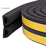 1 Hecho de material de espuma EPDM, suave y duradero, buen rendimiento a prueba de viento, impermeable, control de plagas, a prueba de polvo, a prueba de golpes, amortiguar el ruido, etc.