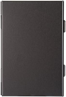 Aluminum Memory Card SIM Card Holder Micro-Sim Card Pin Storage Case Organizer for TF Card Black