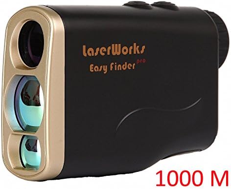 LinStar Golf Rangefinder, Waterproof Laser Range Finder Hunting/Ranging/Speed/Height/Angle/Horizontal Distance/Fog Measure, Flagpole Lock,Scanning Test,Golf Slope Trajectory Correction (1000 meter)