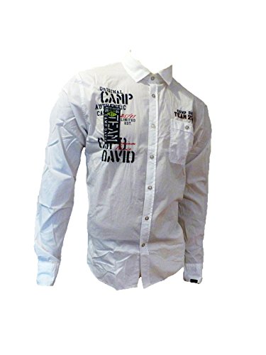 Preisvergleich Produktbild CAMP DAVID HEMD SNAPSHOT II SHIRT OPTICWHITE XL