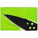 Produktbild Kreditkarten-Messer ,Kreditkartenmesser, Faltmesser, Klappmesser, Camping-Messer, Taschenmesser Messer in grün, Outdoor/Survival Messer