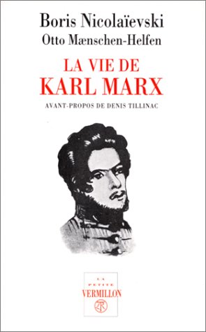 couverture de : La vie de Karl Marx