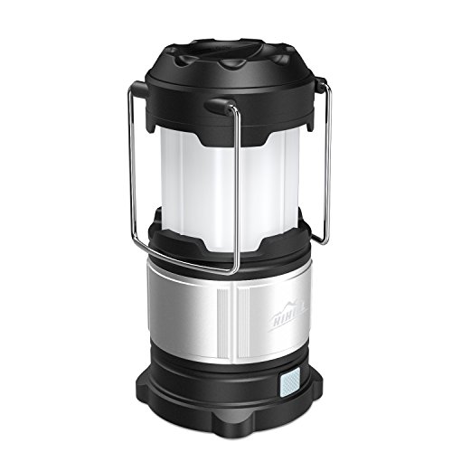 HiHiLL LED Campinglampe aufladbar Wasserdicht 360°Ausleuchtung mit USB Output, Zeltleuchte Notfallleuchte Aussenleuchte für Camping, Wandern, Notfall Outdoor [Energieklasse A+] - 4