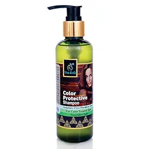 The EnQ Colour Protective Shampoo 200 ml For All Types Of Coloured Hairs & Natural Hairs