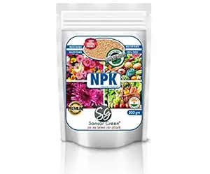 Sansar Green NPK Water Soluble Fertilizer for plants (200 gm)