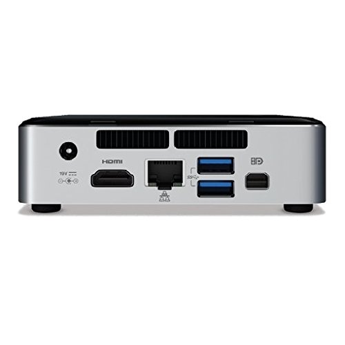 gecCOM NUC Mini-Computer/ Micro-PC | Intel NUC6i5SYK | Intel i5-6260U 1.8GHz | 4GB DDR4-2133 | 256GB M.2 SSD | Intel HD540 mit HDMI + Displayport | USB3.0 + SDXC-Slot | 7.1 Sound | Gigabit-LAN | Microsoft Windows 10 Pro 64-Bit - 2