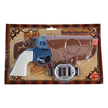 Smiffys Pistolet à Eau Western Un Revolver Avec Holster Et