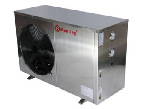 Preisvergleich Produktbild Luft Wasser Wärmepumpe Luftwärmepumpe MD30D 220V Edelstahl 12 KW