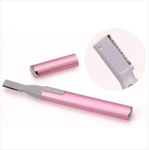 TOPSELLER: Augenbrauentrimmer / Augenbrauenrasierer / Augenbrauenformer / Trimmer/ Gesichtshaarschneider von Moni Gutezeit, batteriebetrieben, Farbe pink - 4