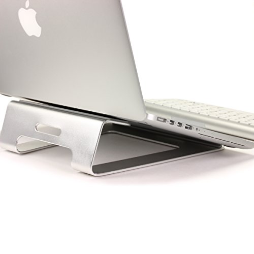 [WoW] Original UrCover Aluminium Notebookständer und Halter für Apple Macbook Pro/Retina, [DEUTSCHER FACHHANDEL] Samsung Laptop, Asus Laptop, Lifebook, Netbook, Notebook, Lenovo Ultrabook Silber - 8