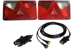 FKAnhängerteile Aspöck multipoint 5 lumières de Lot de 5 mm à 7 Broches câble Harnais Feux de remorque