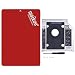 Produktbild MAIKOU SATA3 2.5 Inch 6G/bs Internal SSD 60GB 120GB 240GB 360GB 480GB 1TB for Desktop Laptop,with 12.7 Support Bracket.RED