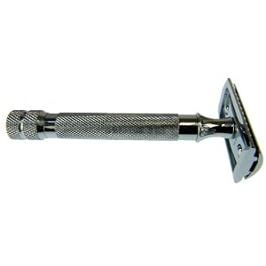Parker 98r Heavy Duty Premium Barberpole Safety Razor - Image 4