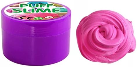 Ecommerce Trade Ltd Slime Toys Stress Relief Kids Toy for Kids Adults Pink Blue Green Purple Red Party Bags Gifts Stocking Fillers (Pink)