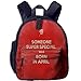 Produktbild Funny Schoolbag Backpack Someone Super Special was Born In April Toddler Kids Pre School Bag Cute 3D Print Children School Backpack