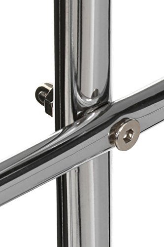 Premier Housewares Handtuchständer mit 3 U-förmigen Armen, Chrom - 2