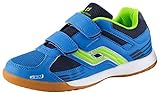 Spezieller Kinderleisten Pro Touch Unisex-Kinder Courtplayer Klett Multisport Indoor Schuhe, Blau/Grün/Navy 000, 33 EU